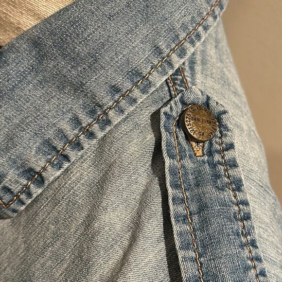 CURRENT/ELLIOT Denim Shirt, Sz 1 - Picture 6 of 9